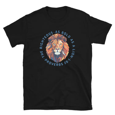 “Bold as a Lion” Unisex Softstyle T-Shirt 3
